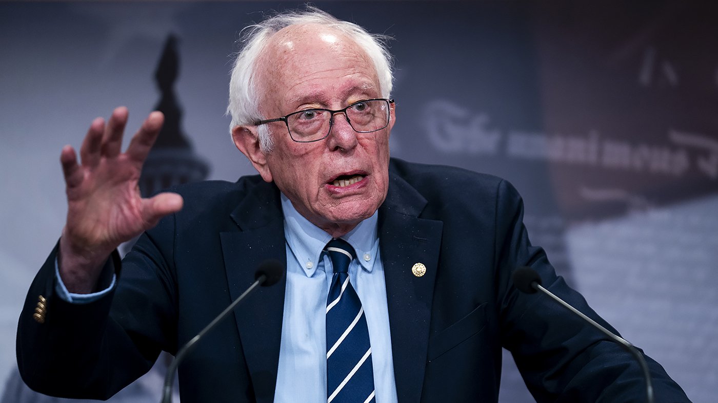 Sanders Demands Congressional Action After Trump's Profane Iran Threat