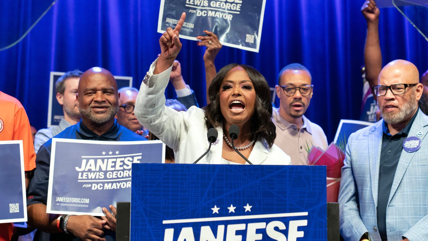 Socialist Janeese Lewis George Holds Commanding Lead in D.C. Mayoral Primary