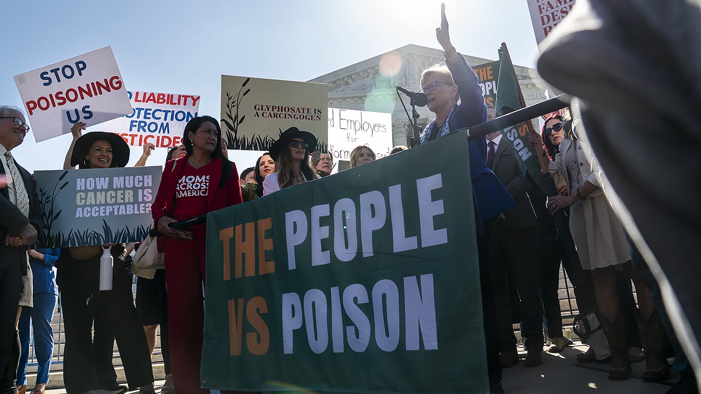 Supreme Court Weighs Limits on Pesticide Lawsuits in Monsanto Roundup Case