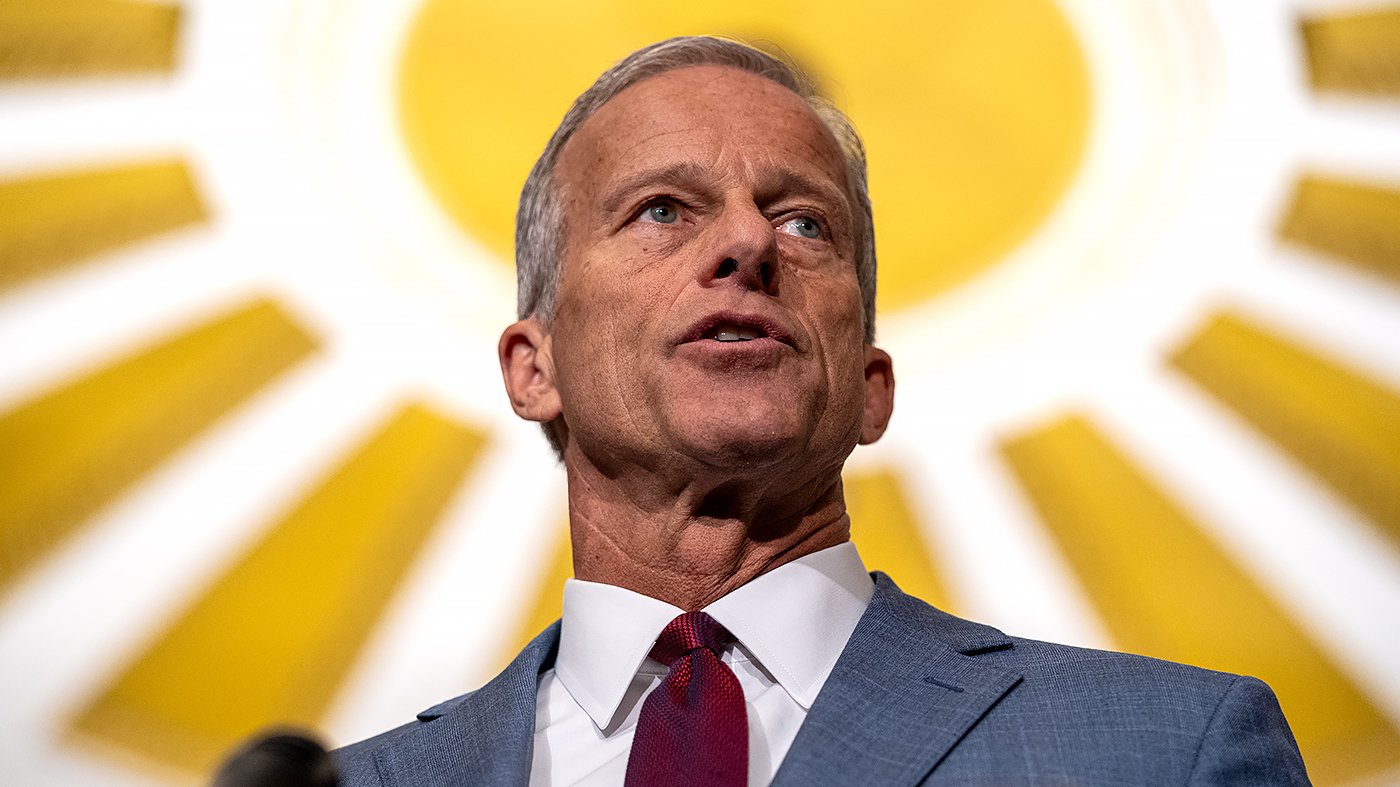 Thune sidesteps Moreno's call for Miller's resignation, calls it a House matter