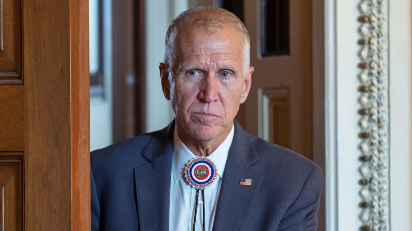 Tillis Breaks With Trump, Urges Apology to Pope Over Iran War Criticism