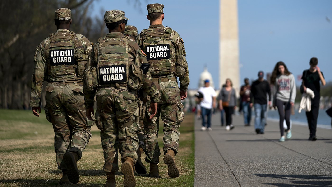 Trump Admin Seeks 1,500 More National Guard Troops for DC 'Summer Surge' Ahead of July 4th