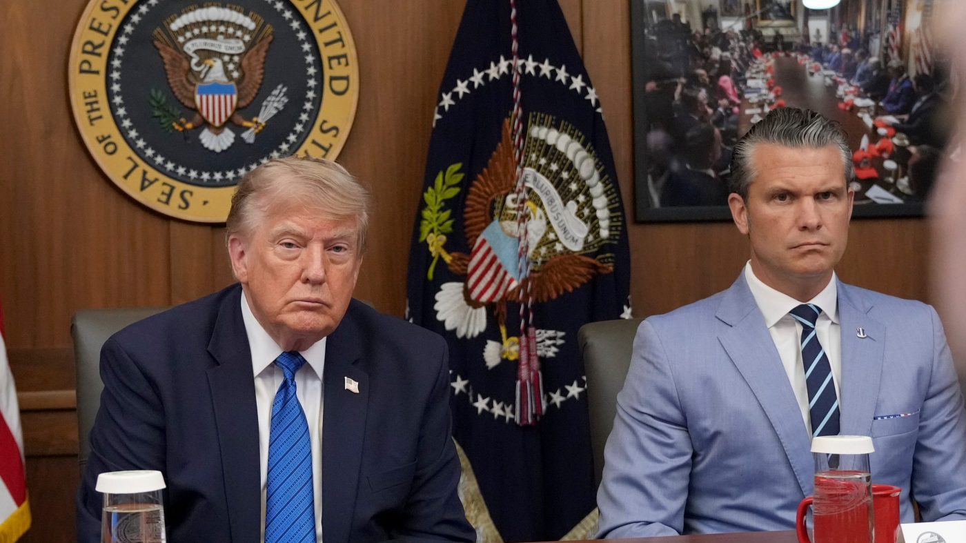 Trump Backs Hegseth Amid Reports of Munitions Shortage Dispute