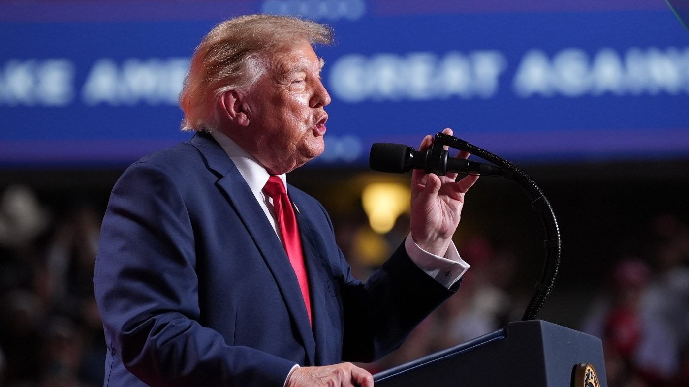 Trump Blames 'Paid Enemies' for Texas Rally Disruptions