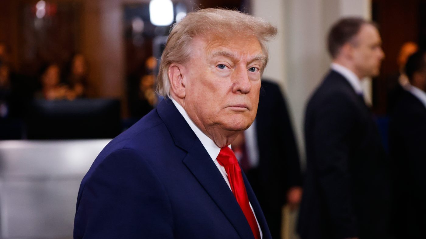 Trump Clashes With CNN's Collins at UN as White House Press Feud Escalates