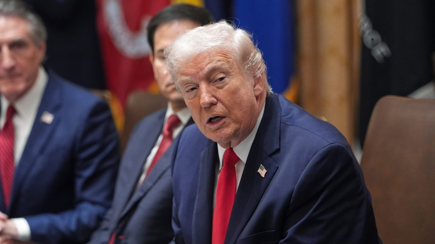 Trump Convenes Cabinet as DHS Shutdown Hits Day 41, Iran Tensions Simmer