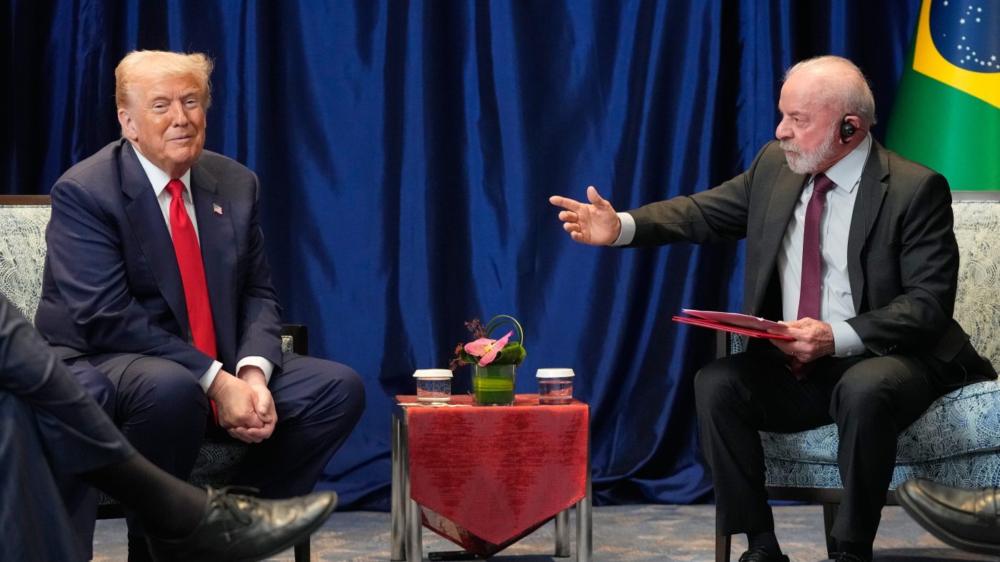 Trump Hosts Brazil's Lula at White House for Trade and Security Talks