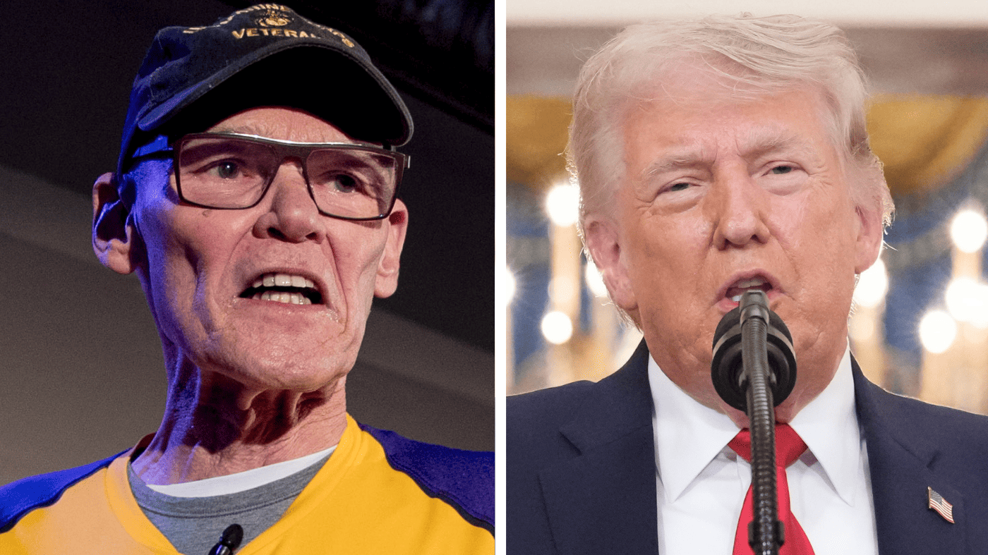 Trump Labels Carville a 'Wacko,' Attacks Democratic Plans for Court Expansion and Statehood
