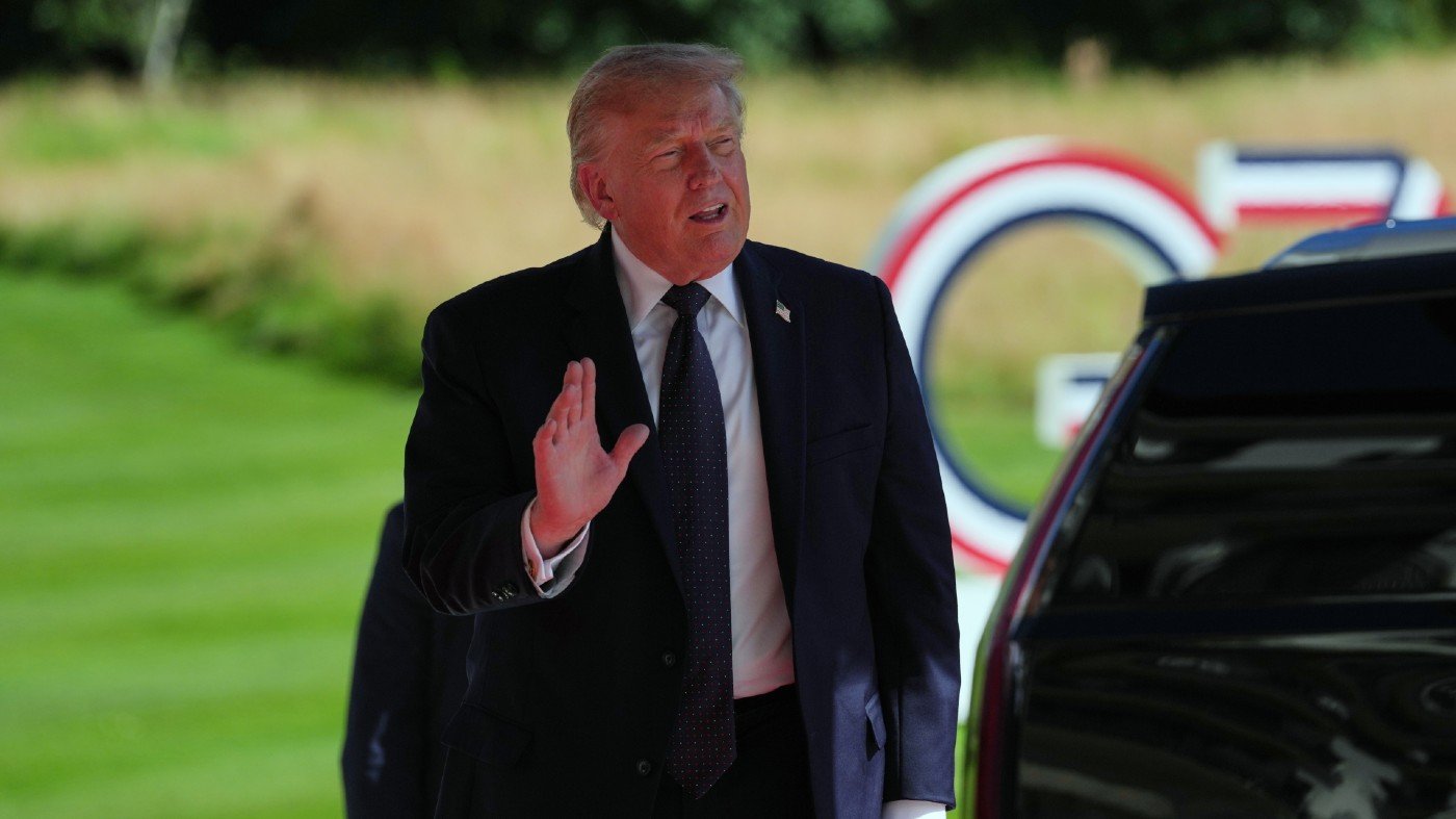 Trump Lands at G7 After Announcing Iran Deal, Faces Skeptical Allies