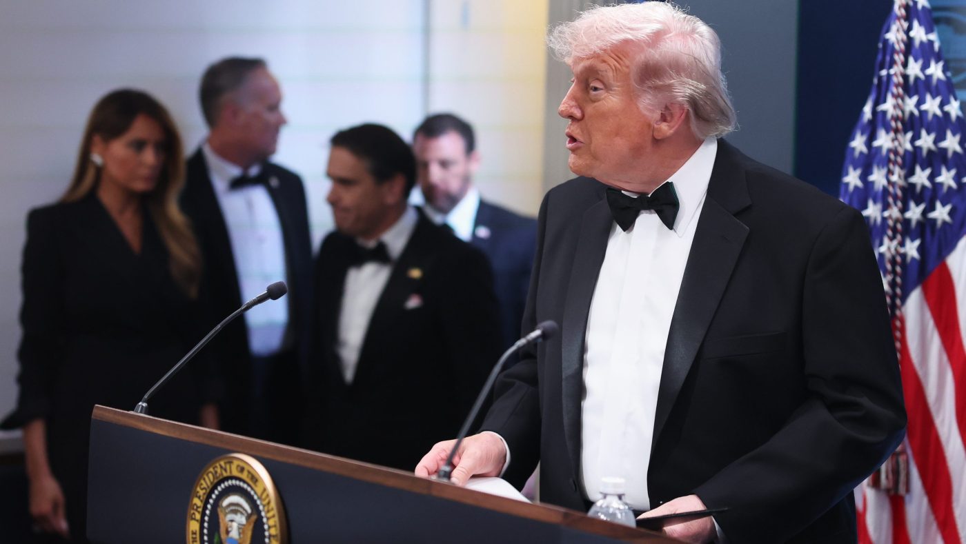 Trump Links WHCD Gunfire to Push for New White House Ballroom