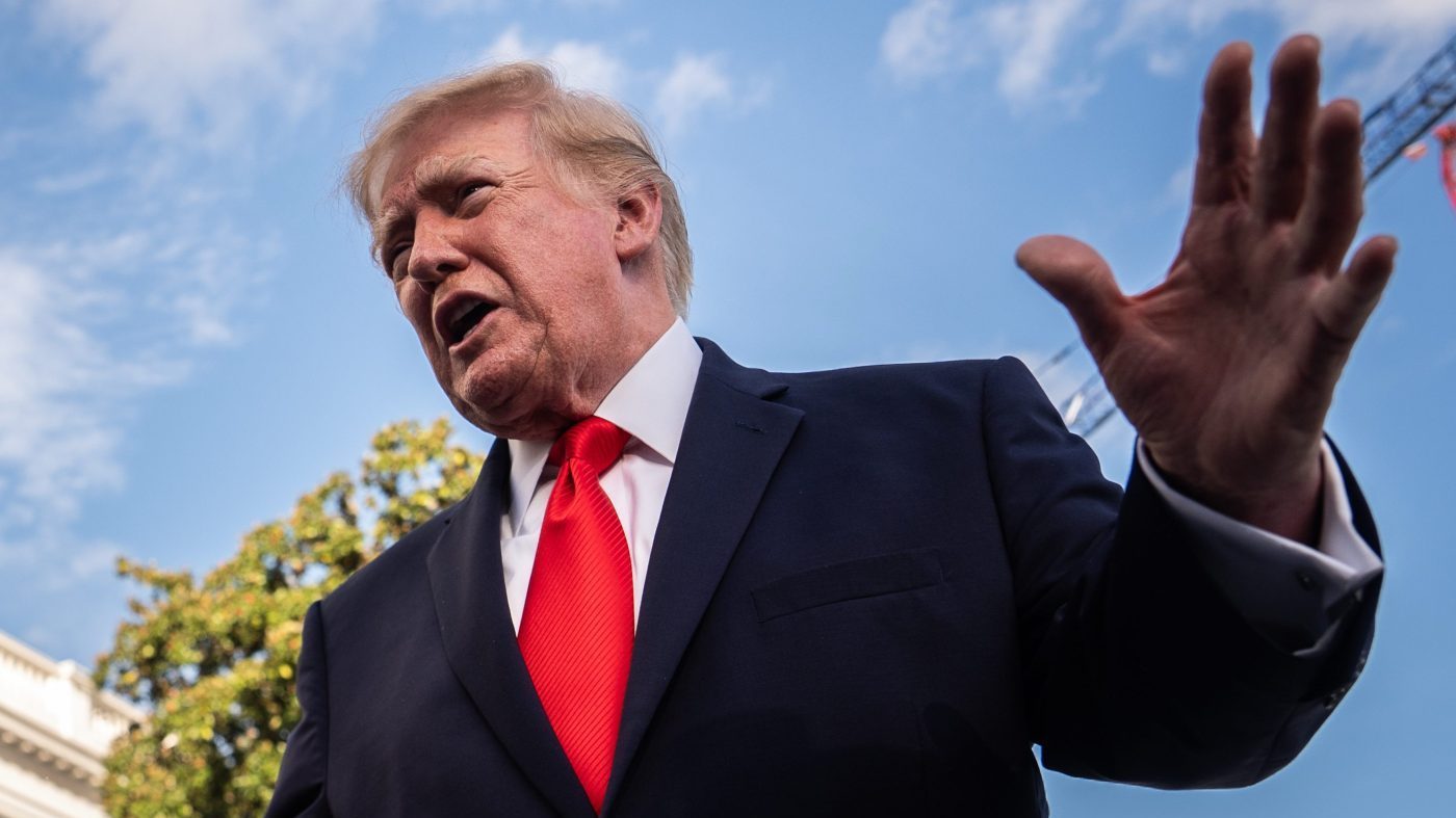 Trump Mocks Ohio Heckler After Crowd Member Punches Her