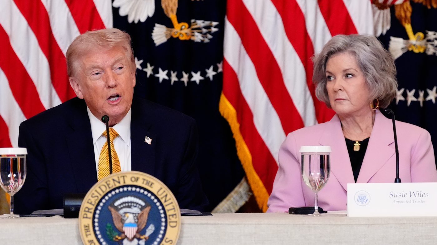 Trump publicly backs Wiles after report of chief of staff tensions