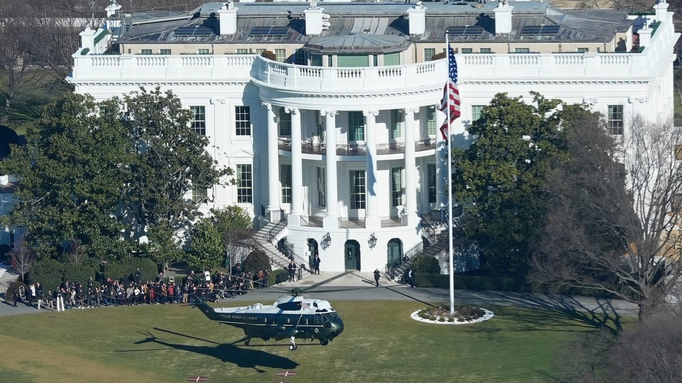 Trump Pushes for New White House Helipad to Protect South Lawn from Modern Marine One