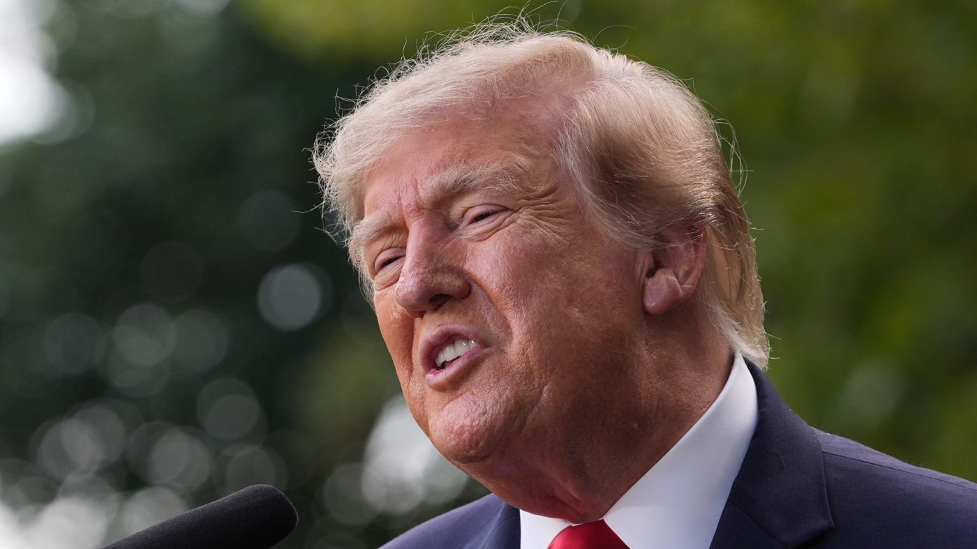 Trump rallies in deep-red states as GOP swing-state hopes fade