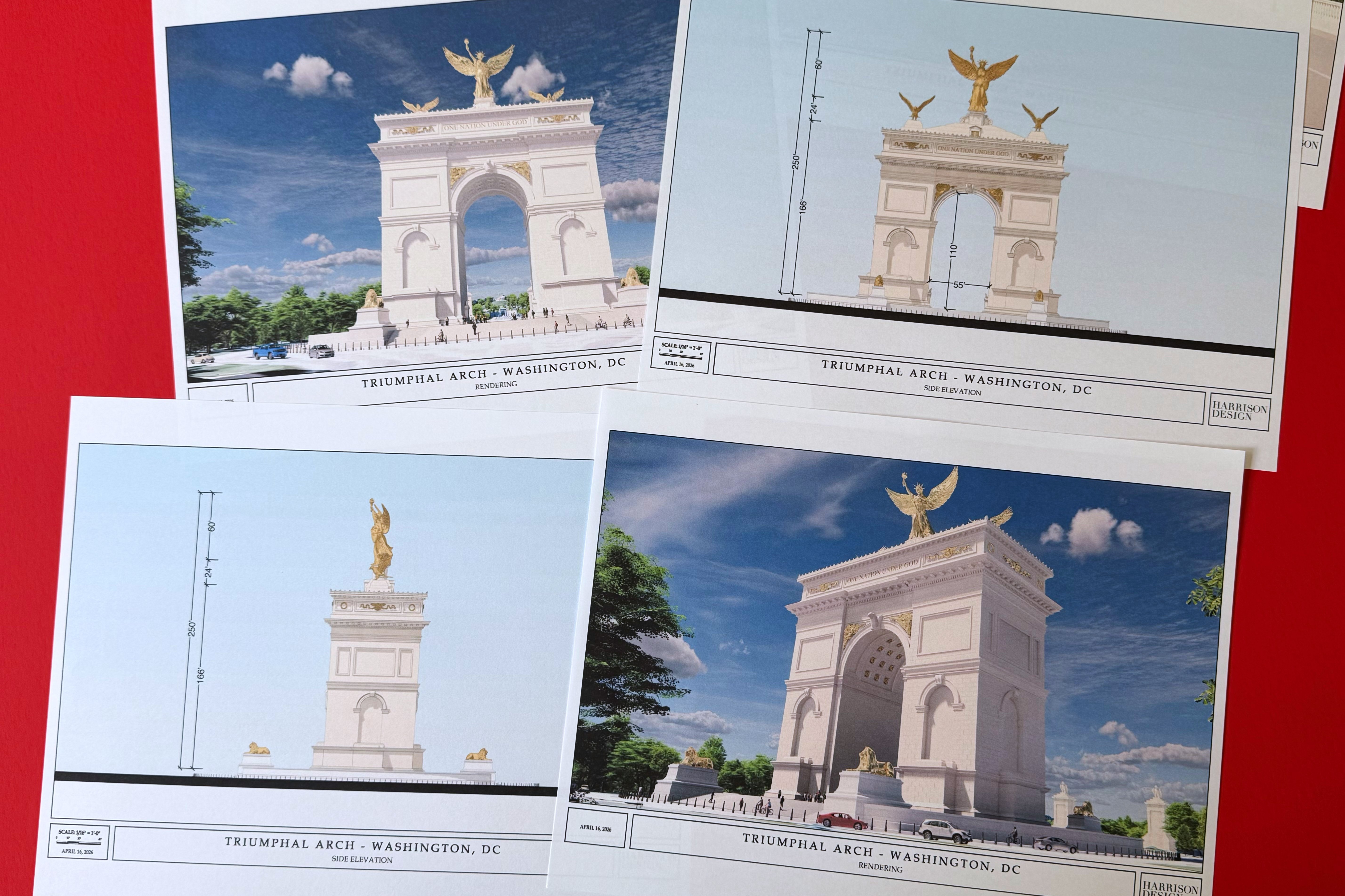 Trump's 250-Foot Golden Arch Threatens Arlington's Sacred Vista and Legacy