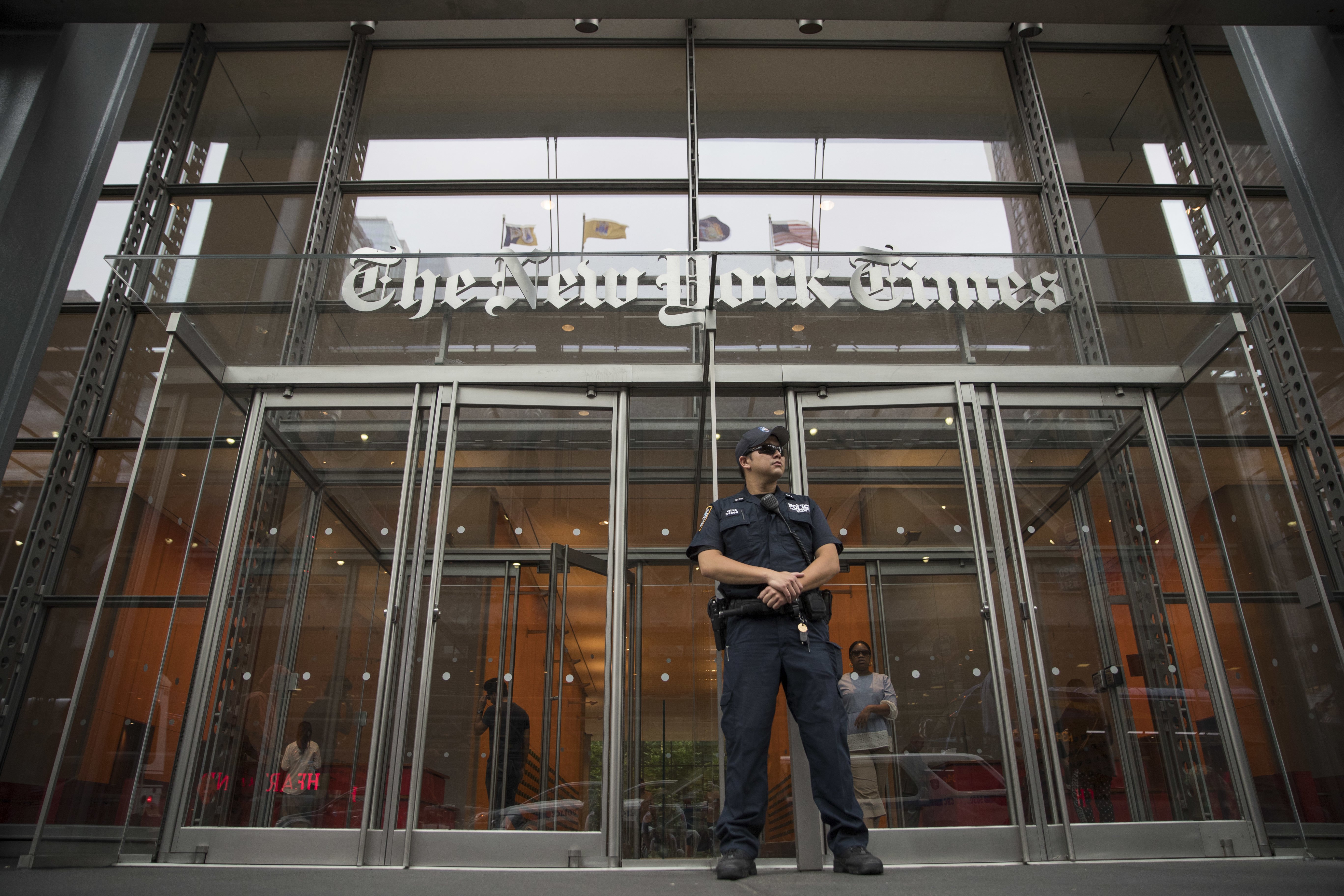 Trump's EEOC Sues New York Times Over White Male Employee's Bias Claim