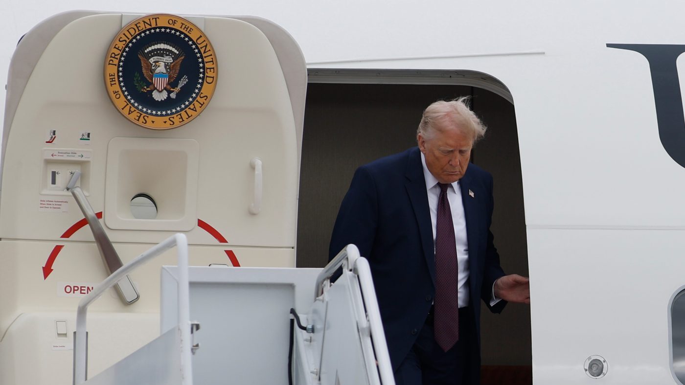 Trump's North Dakota Trip Debuts Qatari-Gifted Air Force One Jet