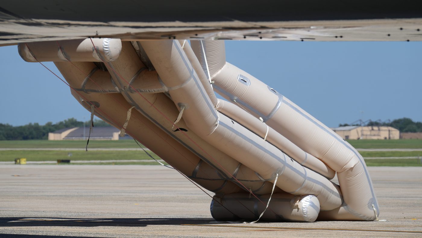 Trump's Qatari Jet Deploys Emergency Slide Before Dallas GOP Convention