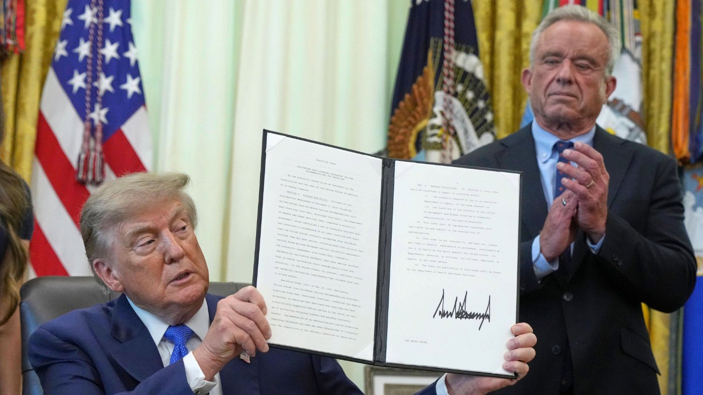 Trump's Vaccine Order Undermines Public Health Consensus