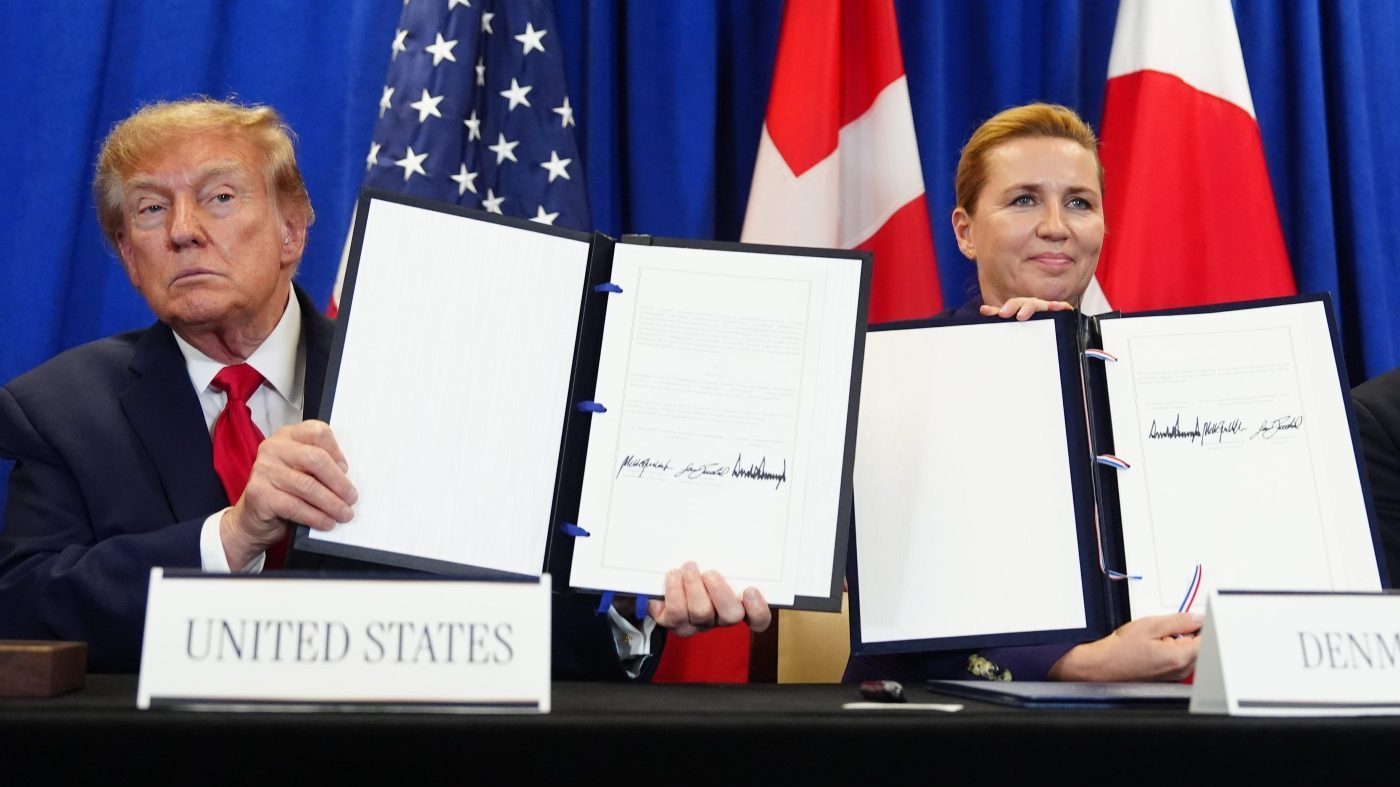 Trump Signs Arctic Security Pact With Greenland and Denmark