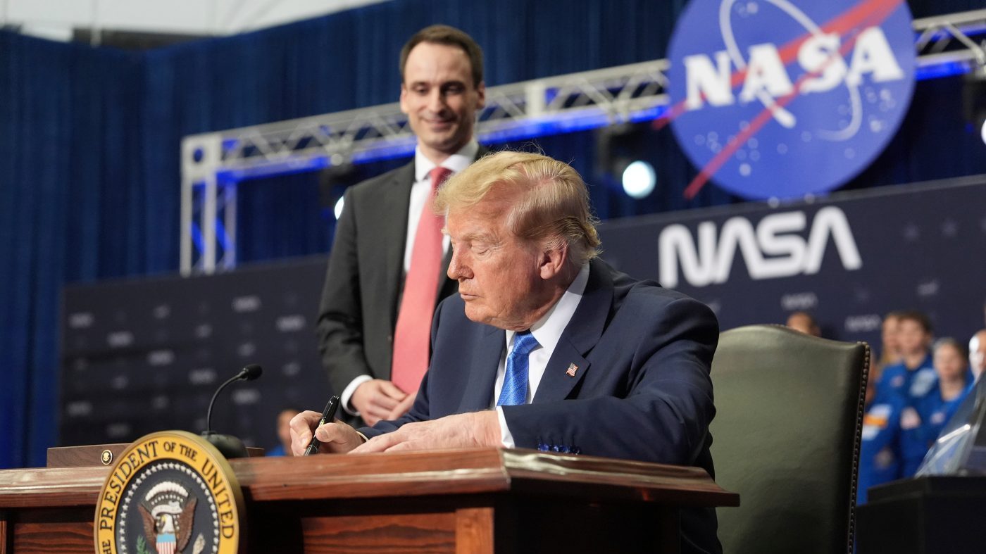 Trump signs order to create U.S. Space Academy, mirroring military service schools