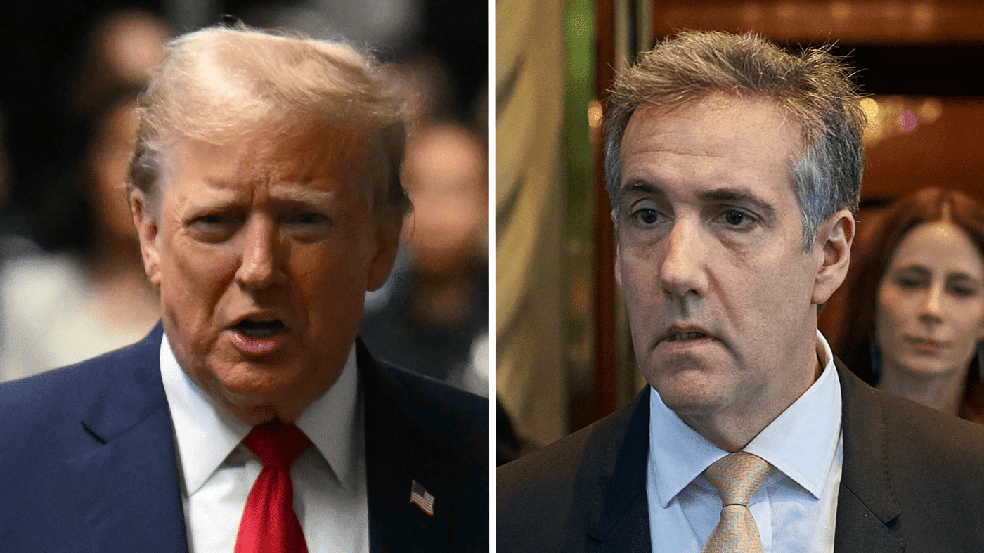 Trump tells Cohen he was 'weaponized' in hush money case