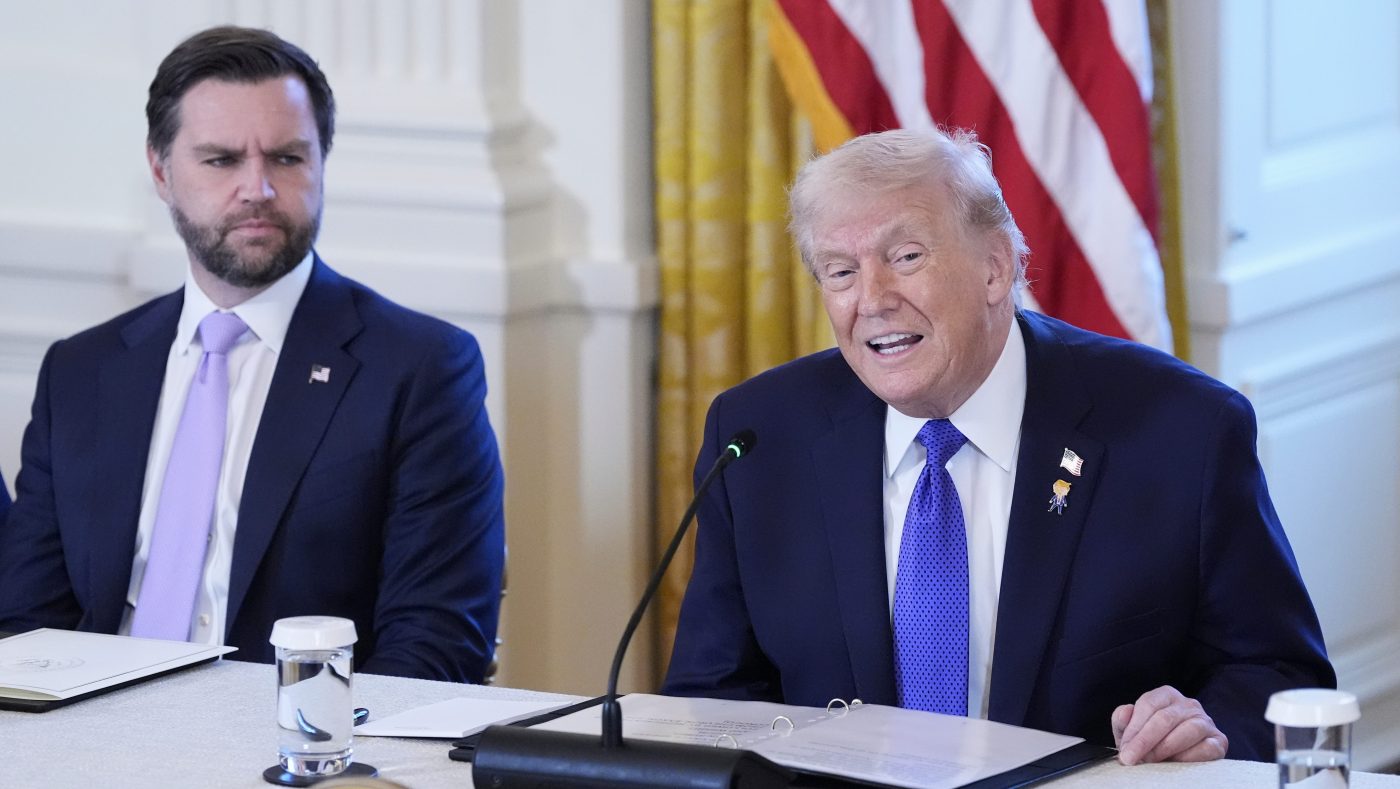 Trump, Vance, and Iranian Speaker Sign Preliminary US-Iran Agreement
