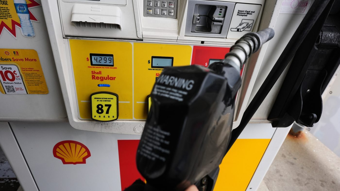 U.S. Gas Prices Surge 34 Cents as Navy Escorts Ships Through Hormuz Under Fire
