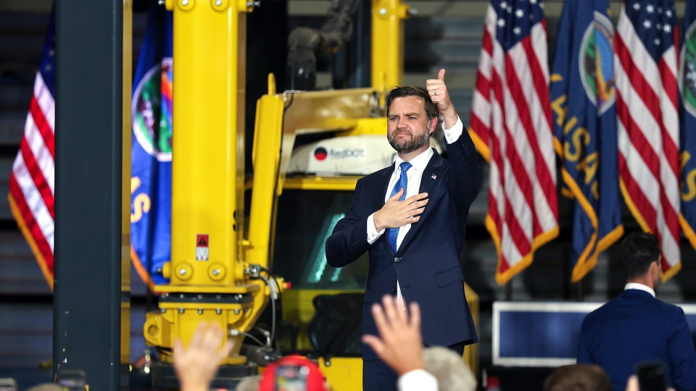 Vance announces $57M for meatpacking in Kansas campaign stop