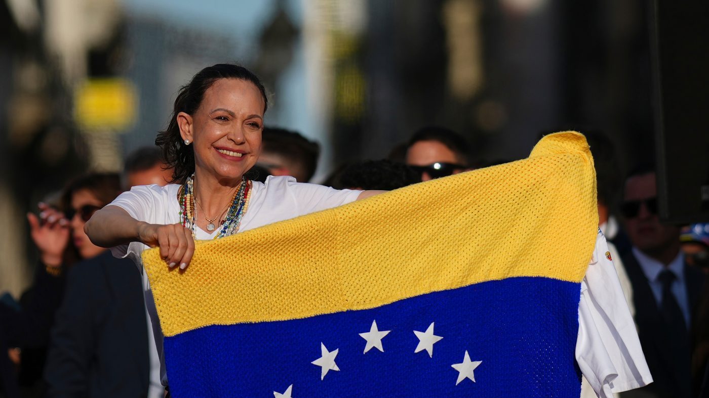 Venezuelan Opposition Leader Machado Returns Home After Months in Exile