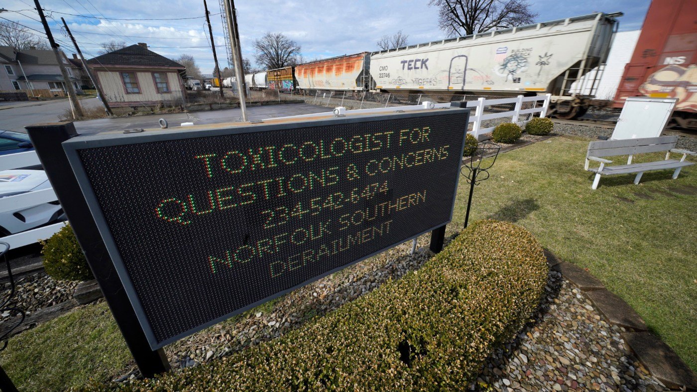 White House plan to politicize NIH grants threatens East Palestine research