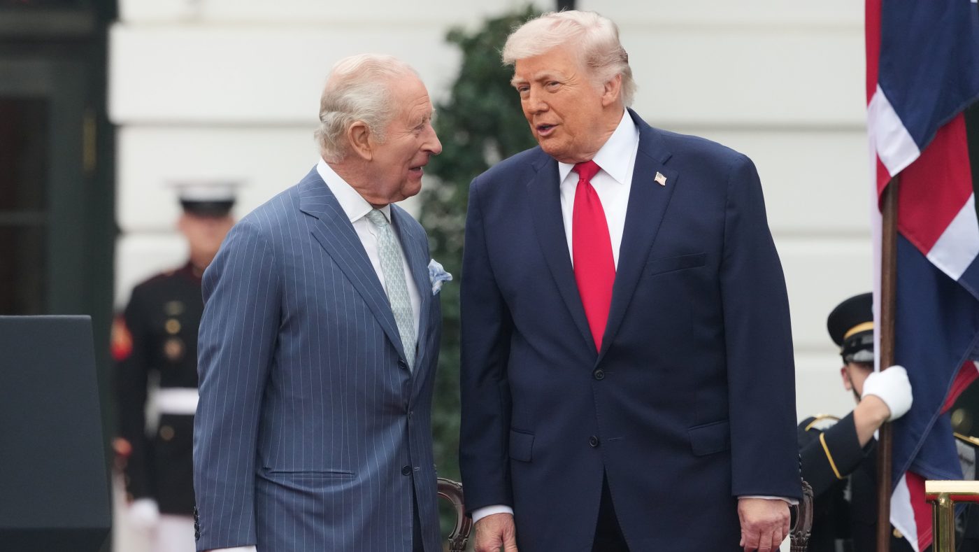 White House Taunts Critics with 'Two Kings' Photo of Trump and Charles