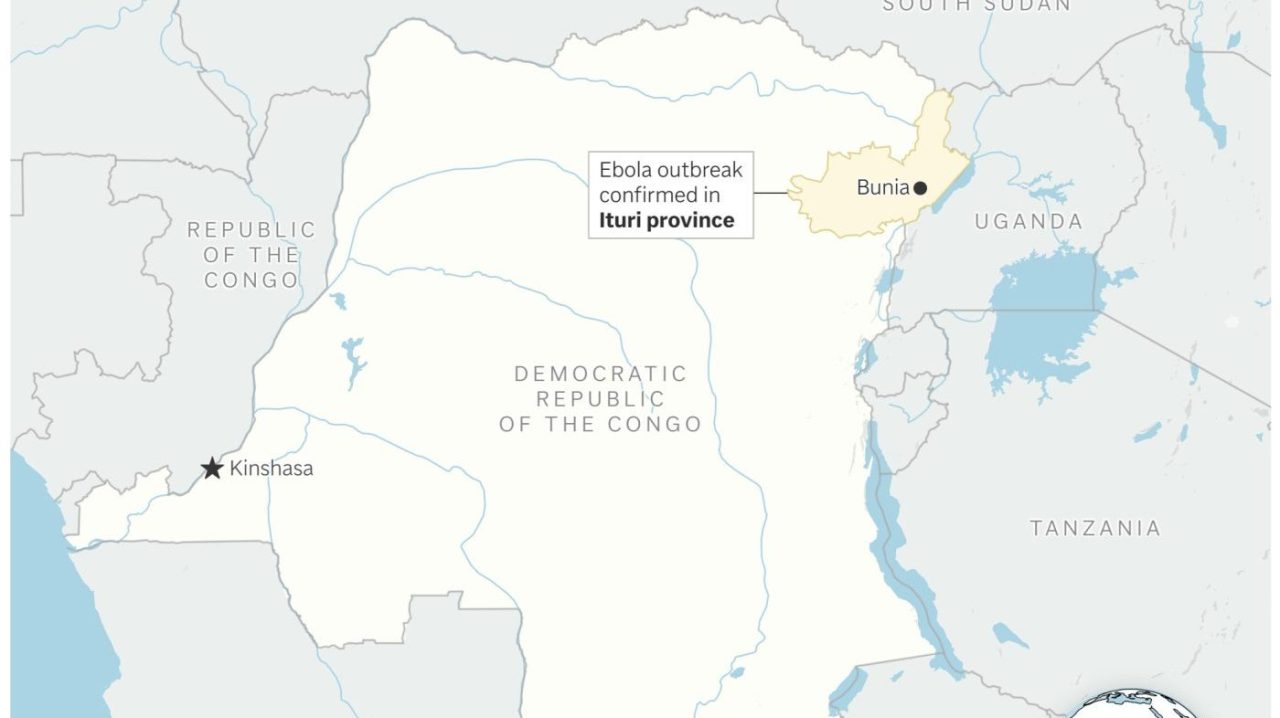 WHO Declares Global Emergency as Rare Ebola Variant Spreads in Congo and Uganda
